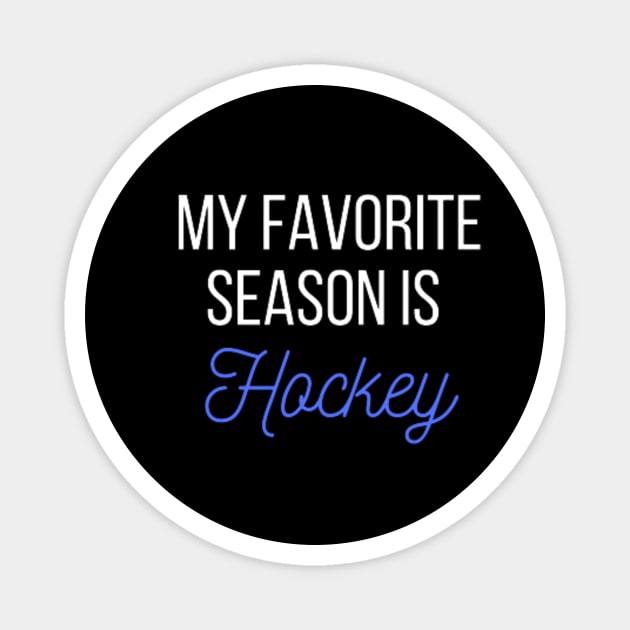 My favorite season is Hockey Magnet by gabiworld